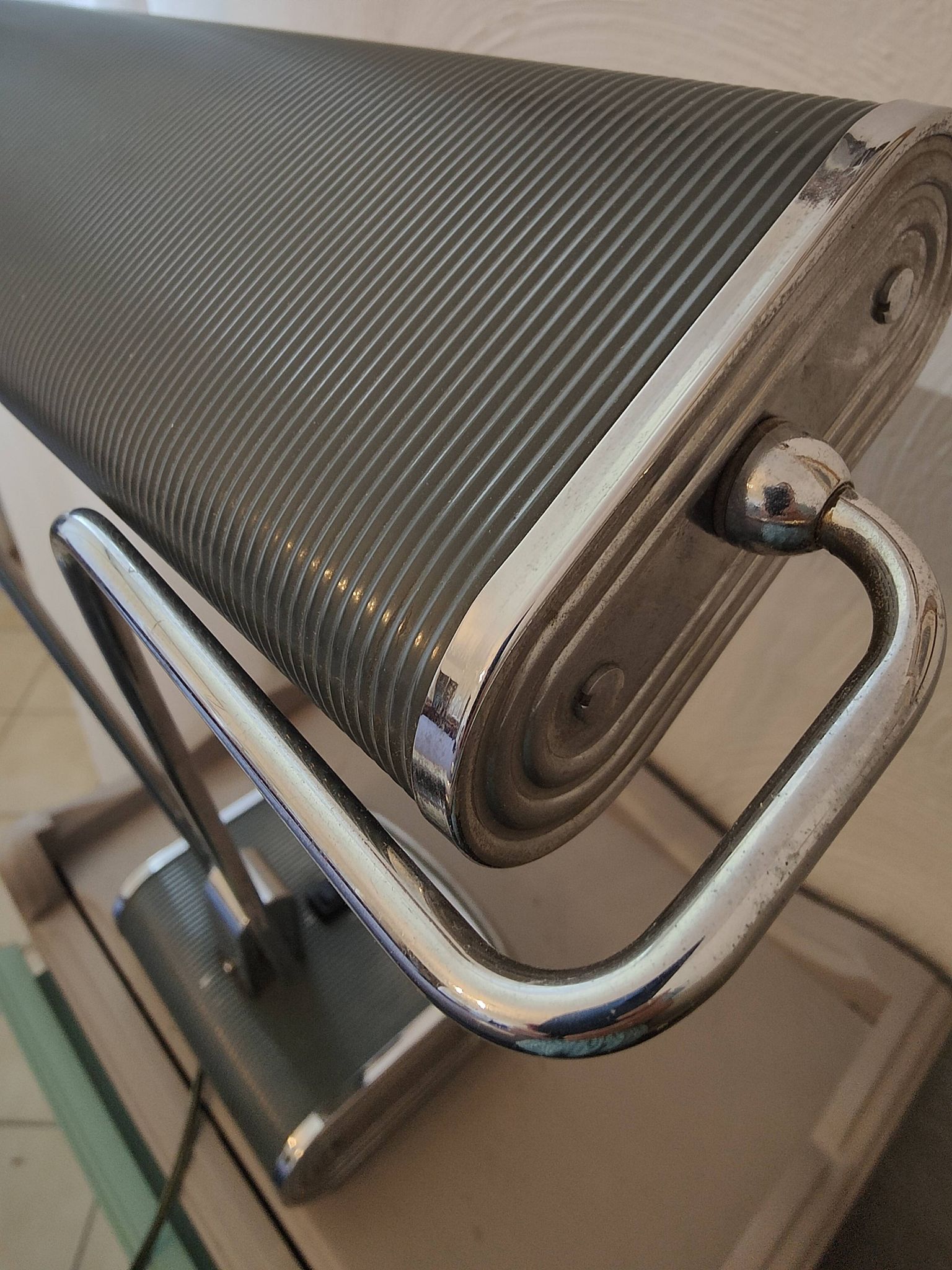 Jumo lamp Grey-green color N71, edition circa 1950