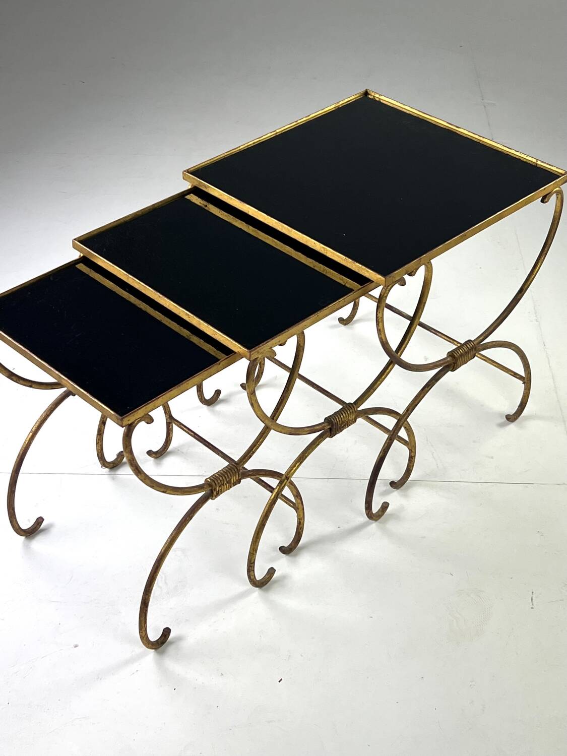 Vintage nesting tables