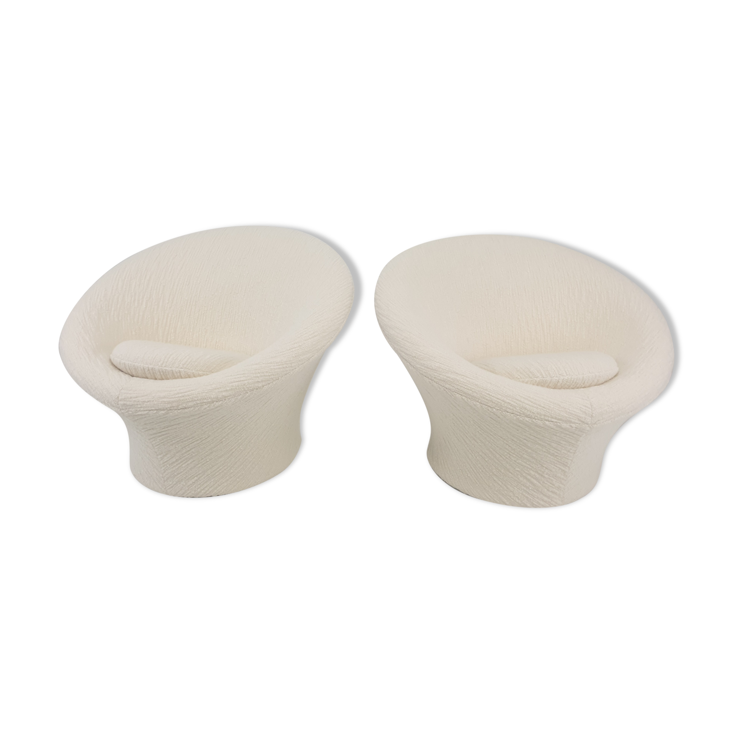 Set of 2 Mushroom armchairs by Pierre Paulin for Artifort