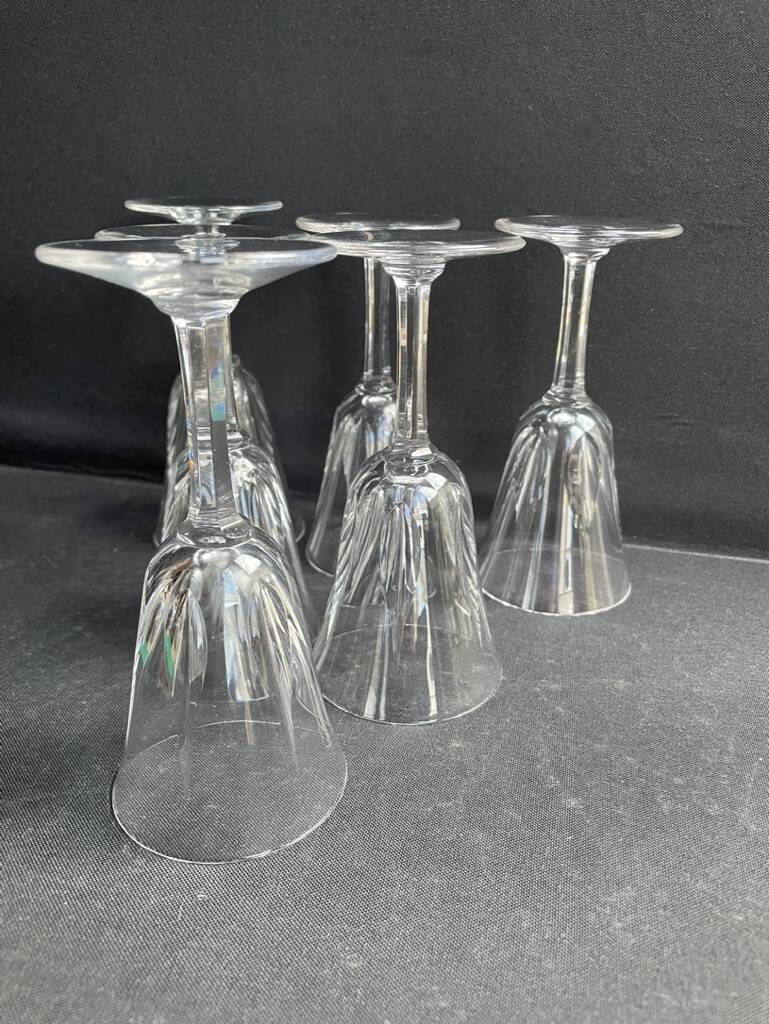 6 Port glasses – Saint Louis Cerdagne service