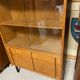 Vintage showcase sliding door year 50