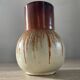 Vintage glazed terracotta vase