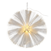 Lampe à fibres optiques.