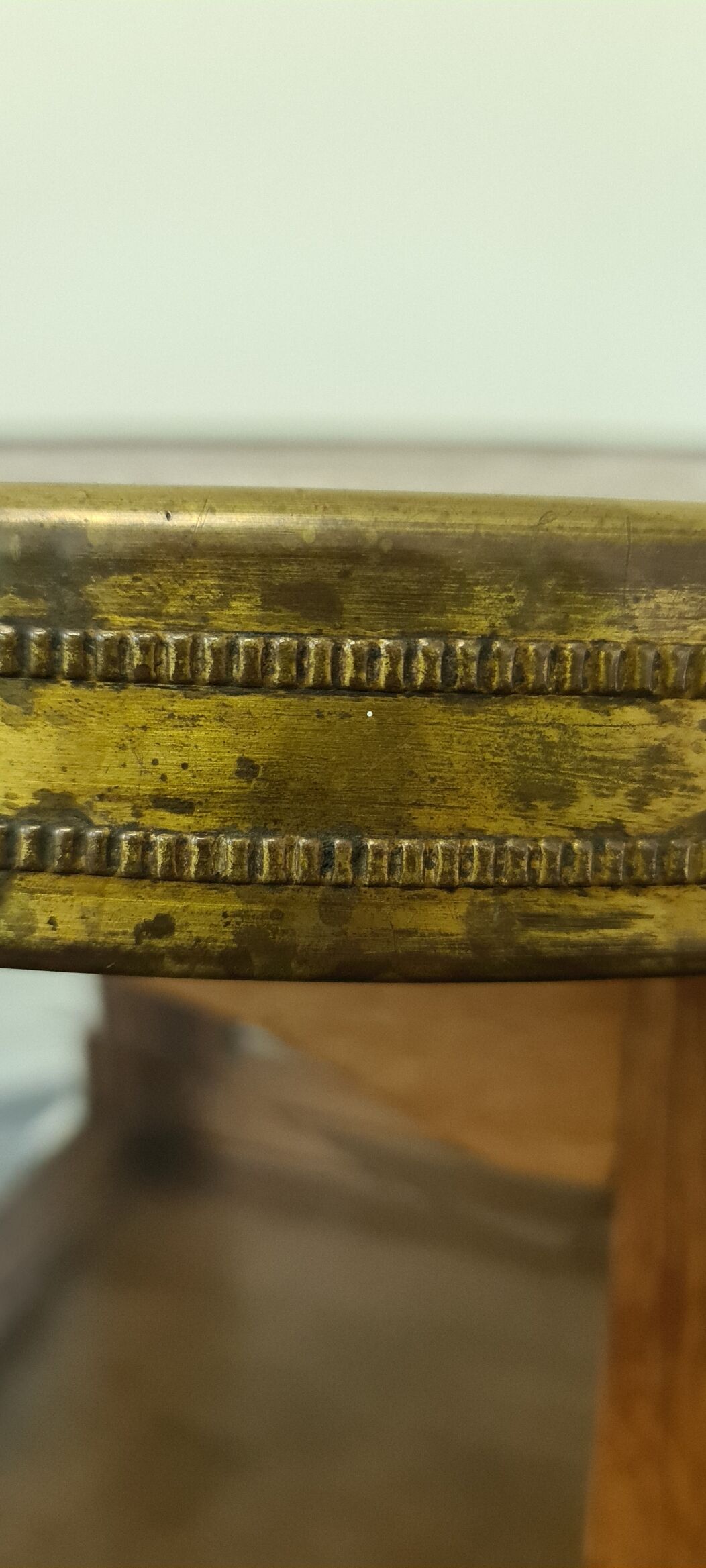 Vintage smoking table