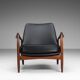 Ib Kofod Larsen ‘Seal’ lounge chair for OPE Möbler Sweden