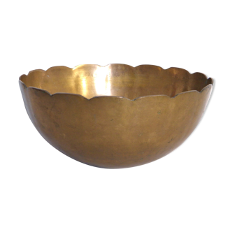 Cut or empty - 70s brass pouch