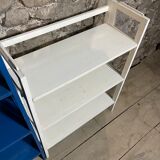 Set of three vintage folding shelves