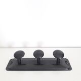 Wall coat rack -Genexco - 3 metal hooks - 1990