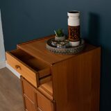 Retro teak 1960s Nathan squares lamp table sideboard