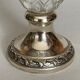 Silver-plated carafe by Buton Distillery, Bologna Italia