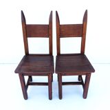 Lot 2 wooden chair
