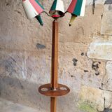 Lampadaire tablette 3 feux vintage années 50
