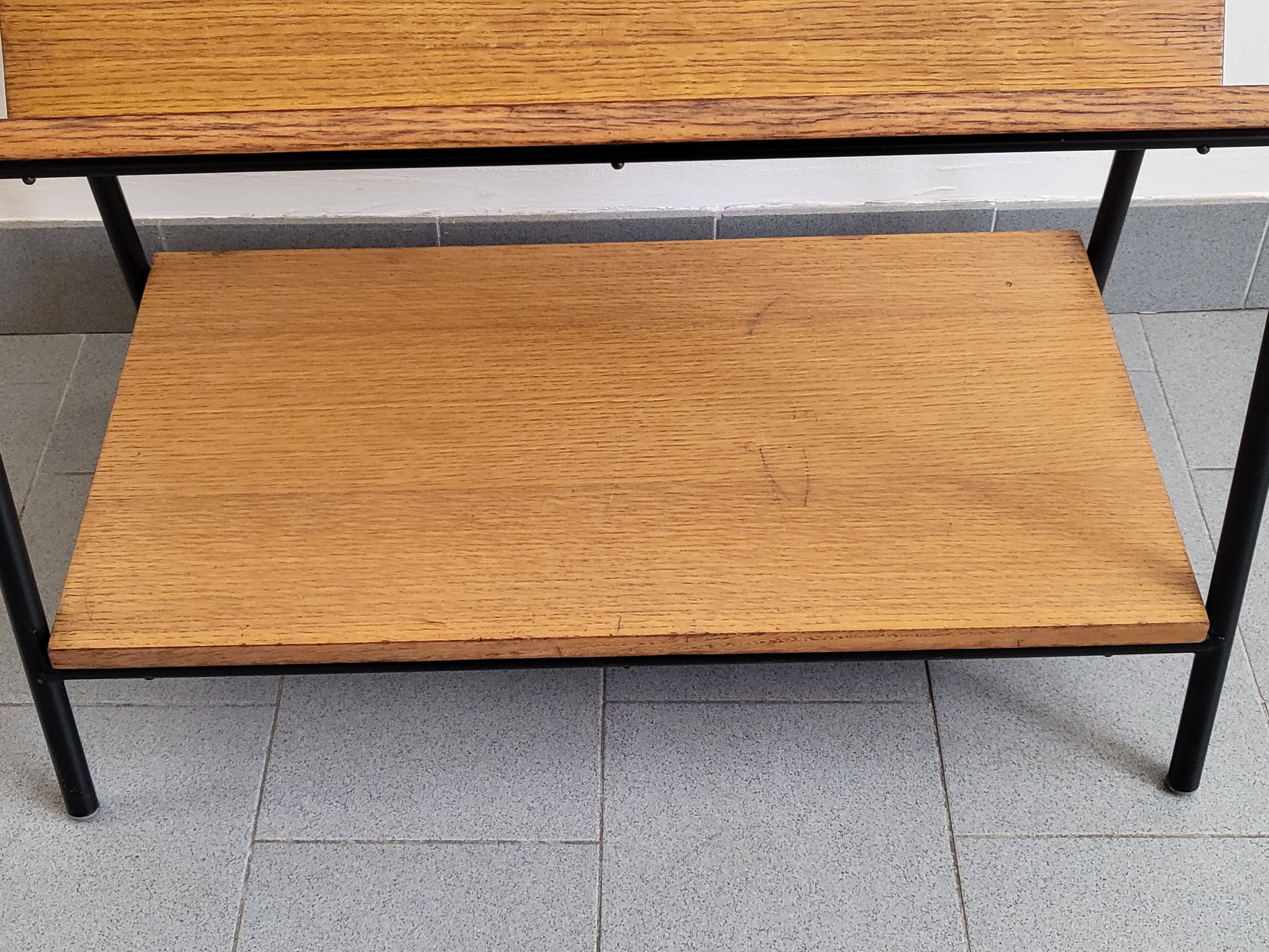 Vintage library shelf 1950