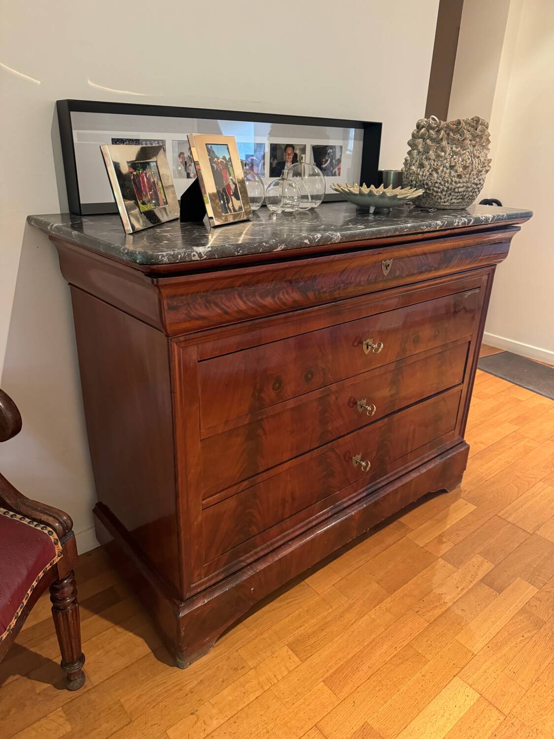Commode Acajou Louis Philippe