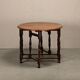 Antique English oval Gateleg Table in solid Oak, Late 19th Century