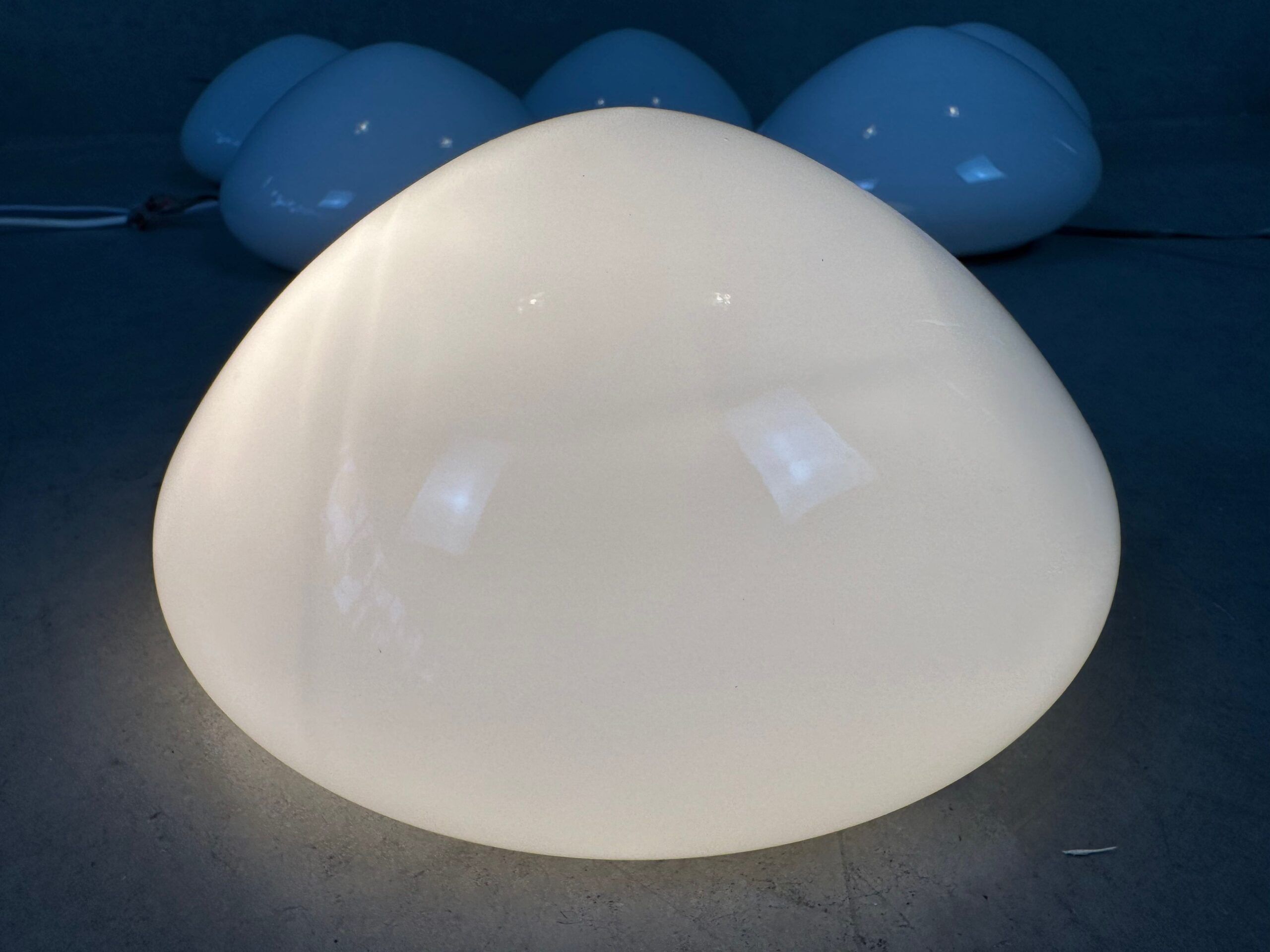 Vintage opaline ceiling or wall lamps – Philips