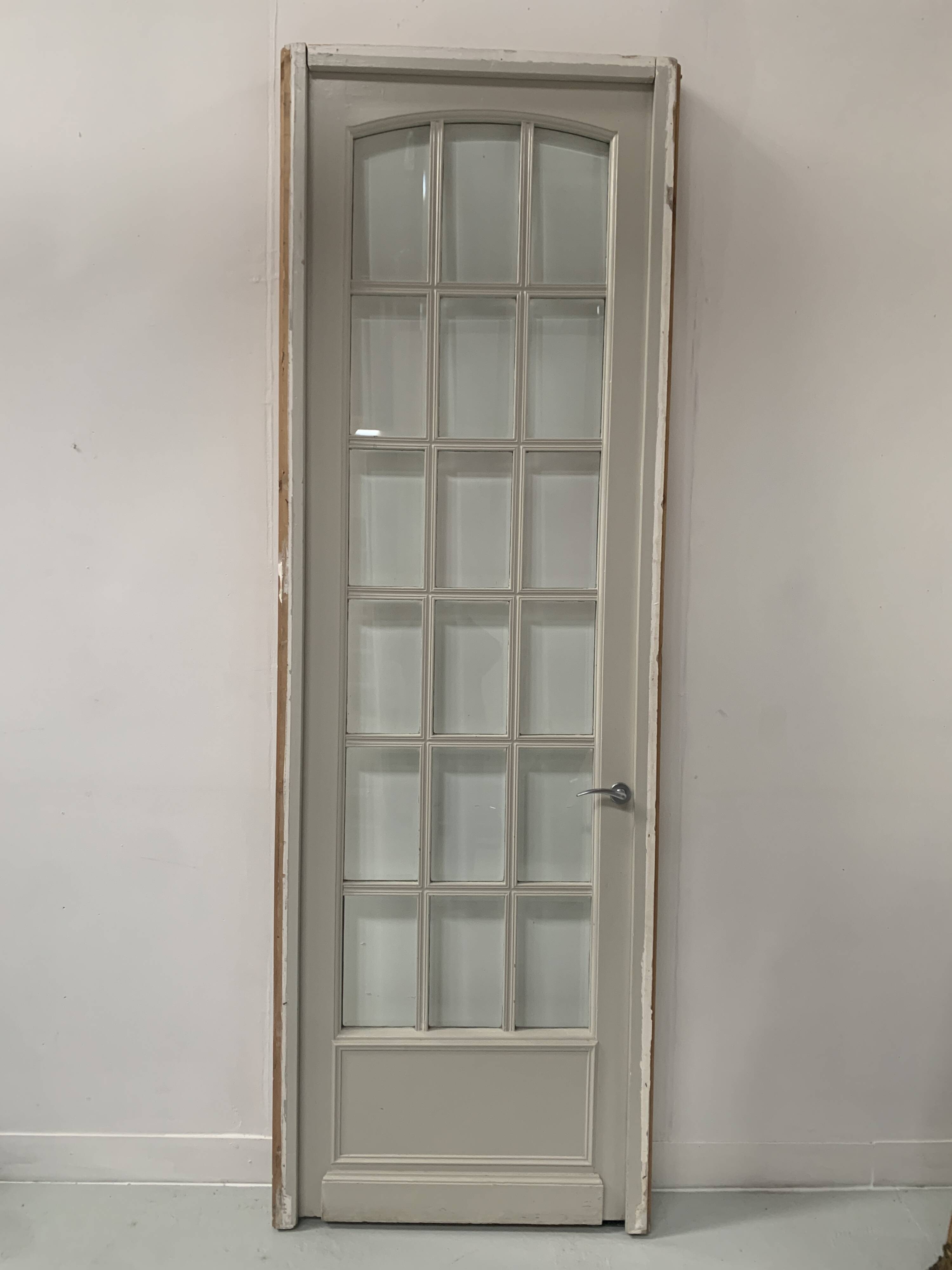 Partition doors A Small beveled tiles 20th century