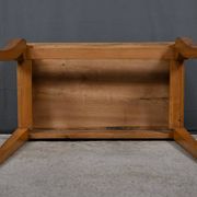 Small walnut console table, Restoration period – early 19th century.