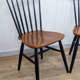 Pair of Scandinavian chairs Hagafors Sweden