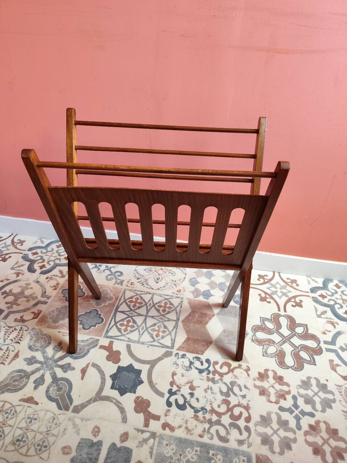 Cees Braakman vintage magazine holder