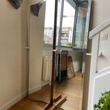 Pair of bevelled mirrors 44.5x168 cm