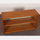 Oak wall shelf, Czech work, 1960