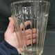 Vase stylisé en verre, art déco