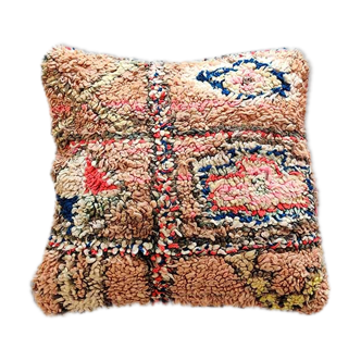 Moroccan berber boujad handmade cream 50 x 50 cm