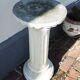 Old Pedestal Stone Column Indoor / Outdoor H72 cm