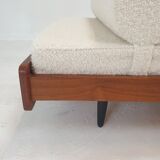 Teak Daybed with Cushions and Bolster, 1960s