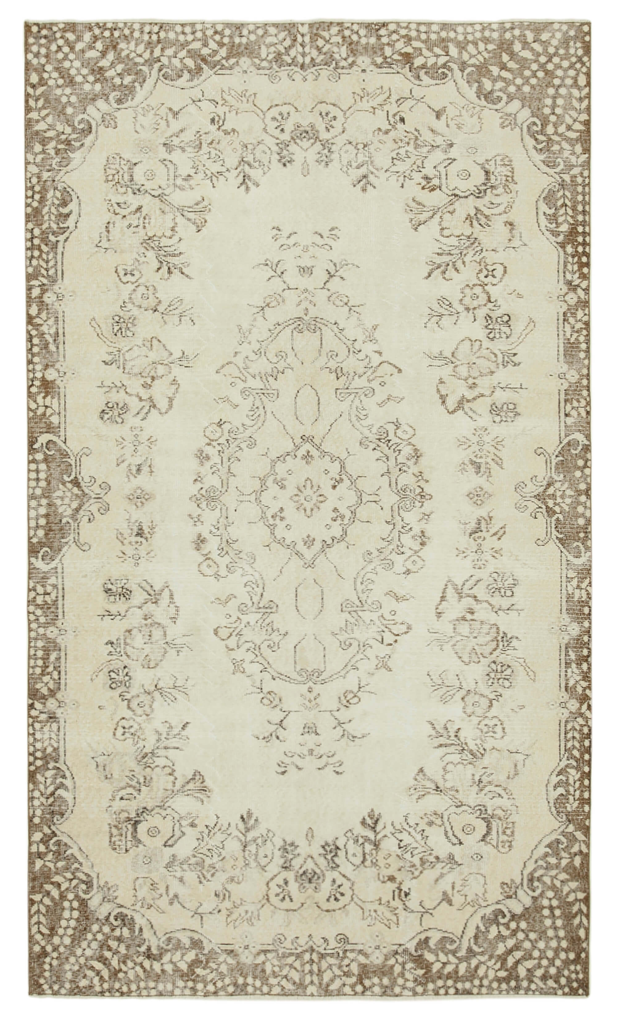 Turkish beige carpet 170 cm x 290 cm