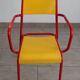 Fauteuil métal Stella indislocable années 50
