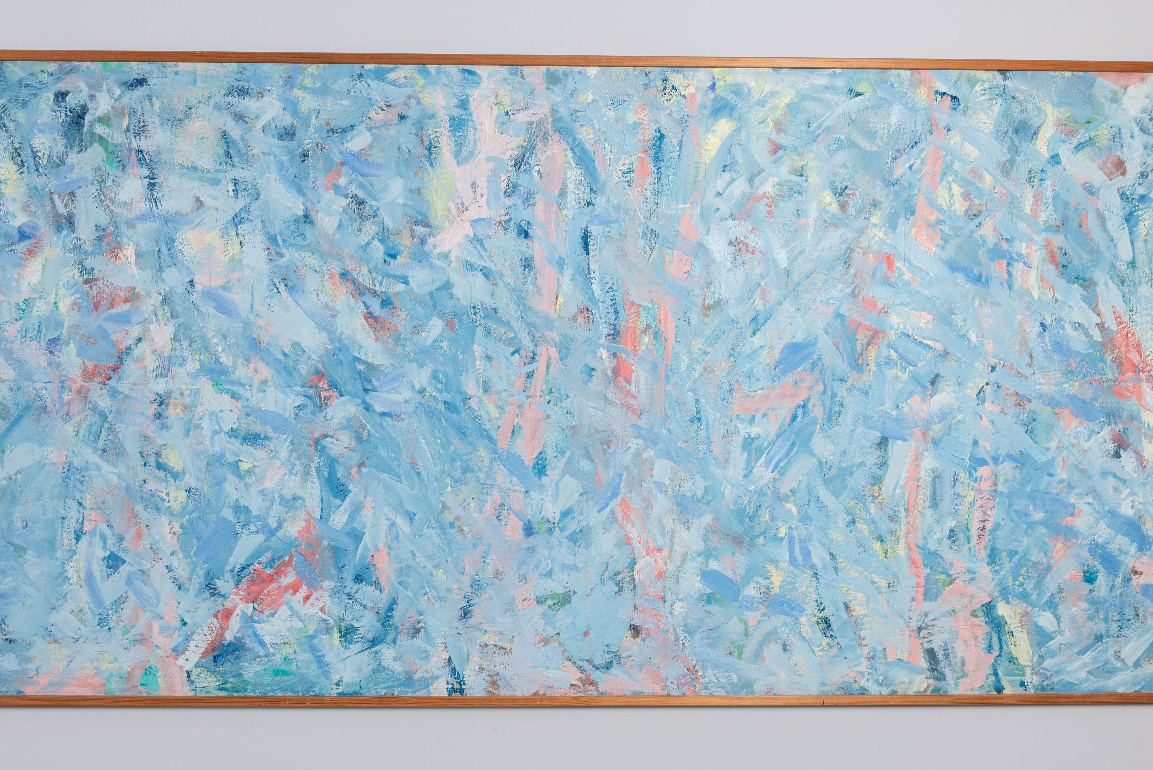 Unique extra large abstract painting