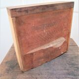 Bedside table solid oak patinated early twentieth century