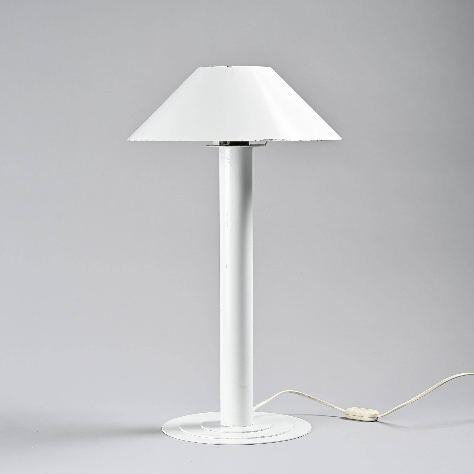 Table lamp by Bent Karlby for Lyfa, circa 1980.