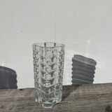 Vase en verre épais transparent classique