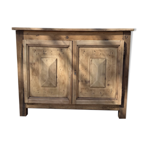 Buffet bois ancien rénové