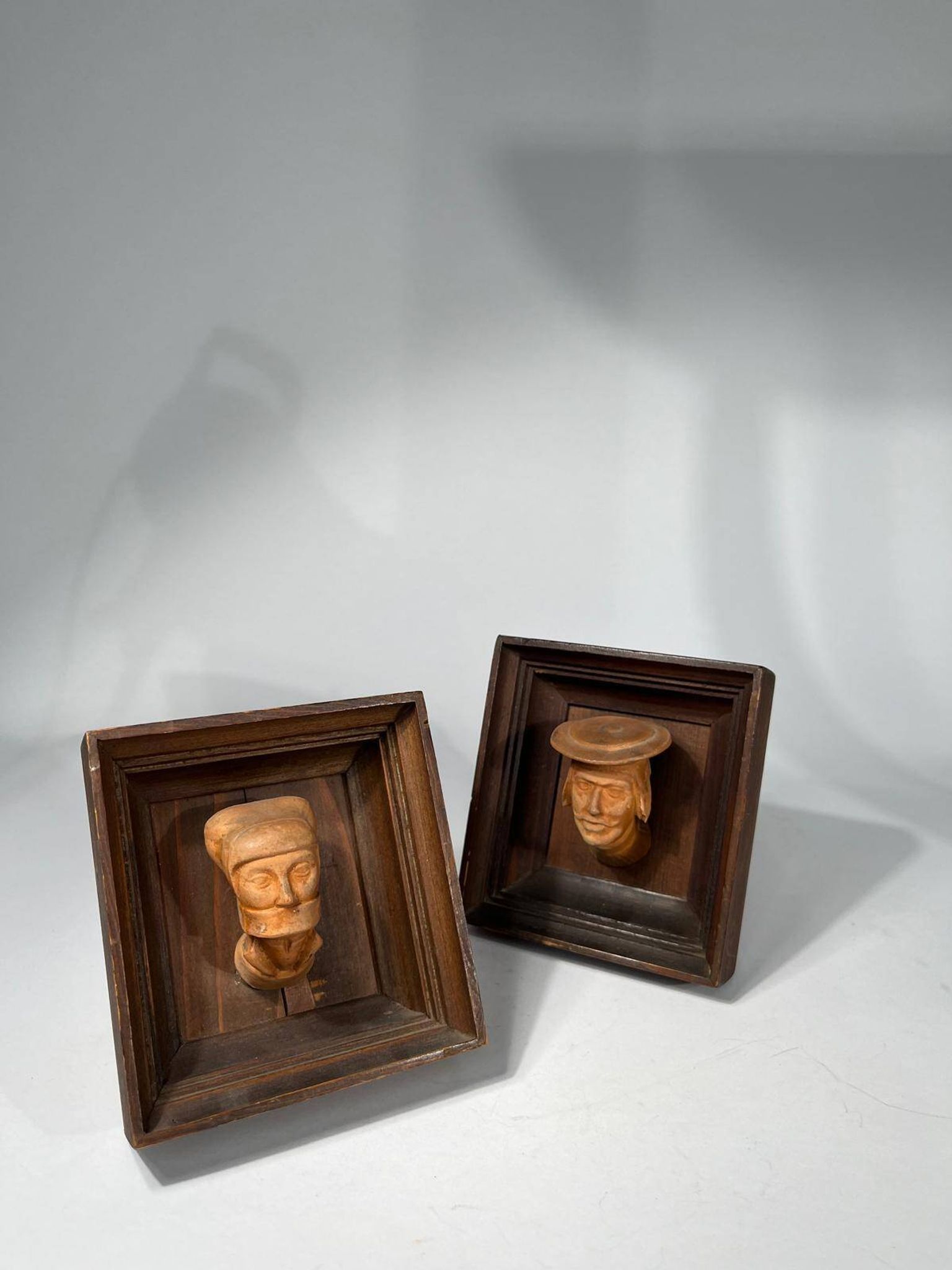Duo of Wawel Heads Krakow Poland BY LECH KRZEKOTOWSKI 1954