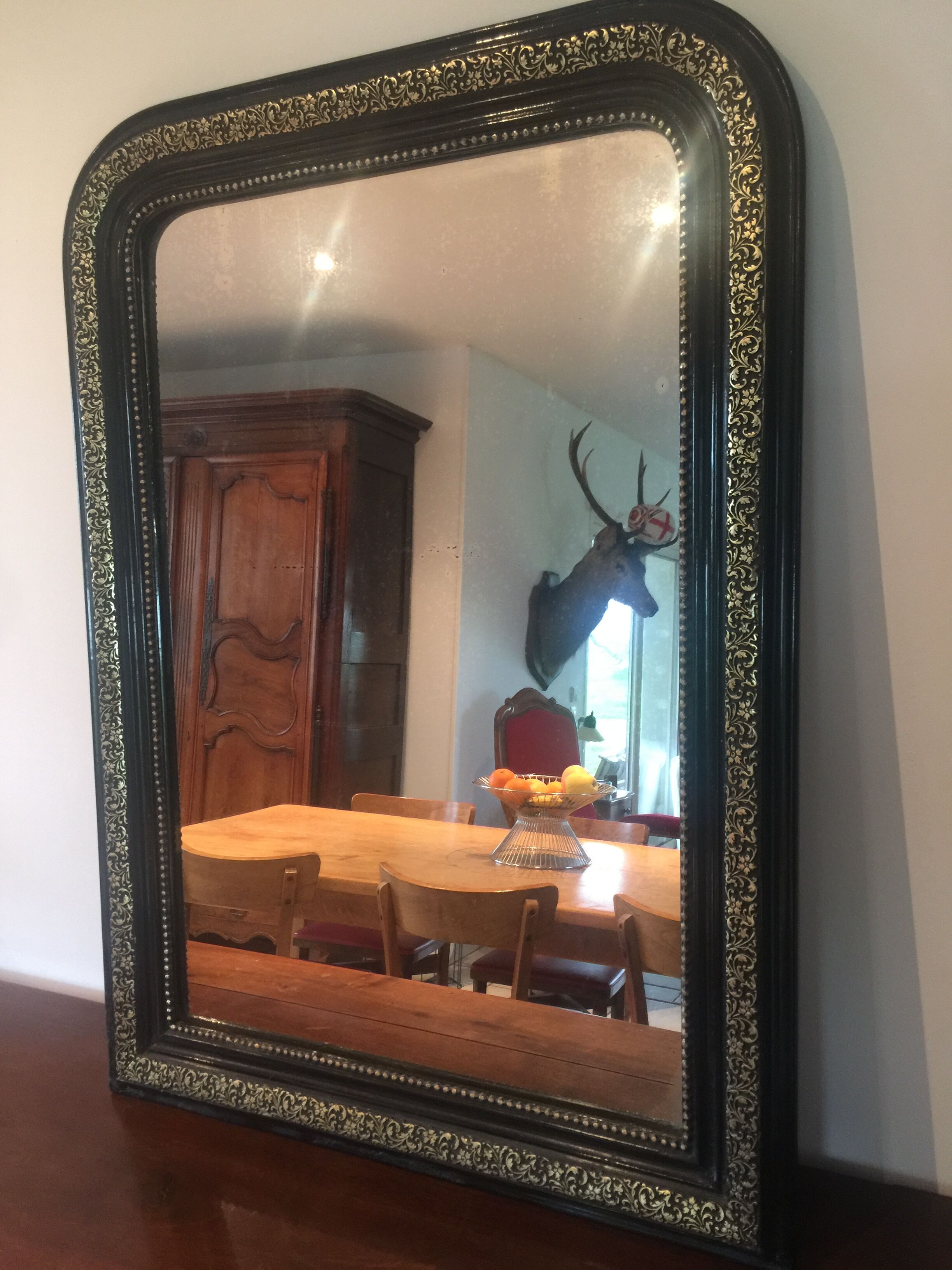 Louis Philippe mirror, Napoleon III, 63x87cm