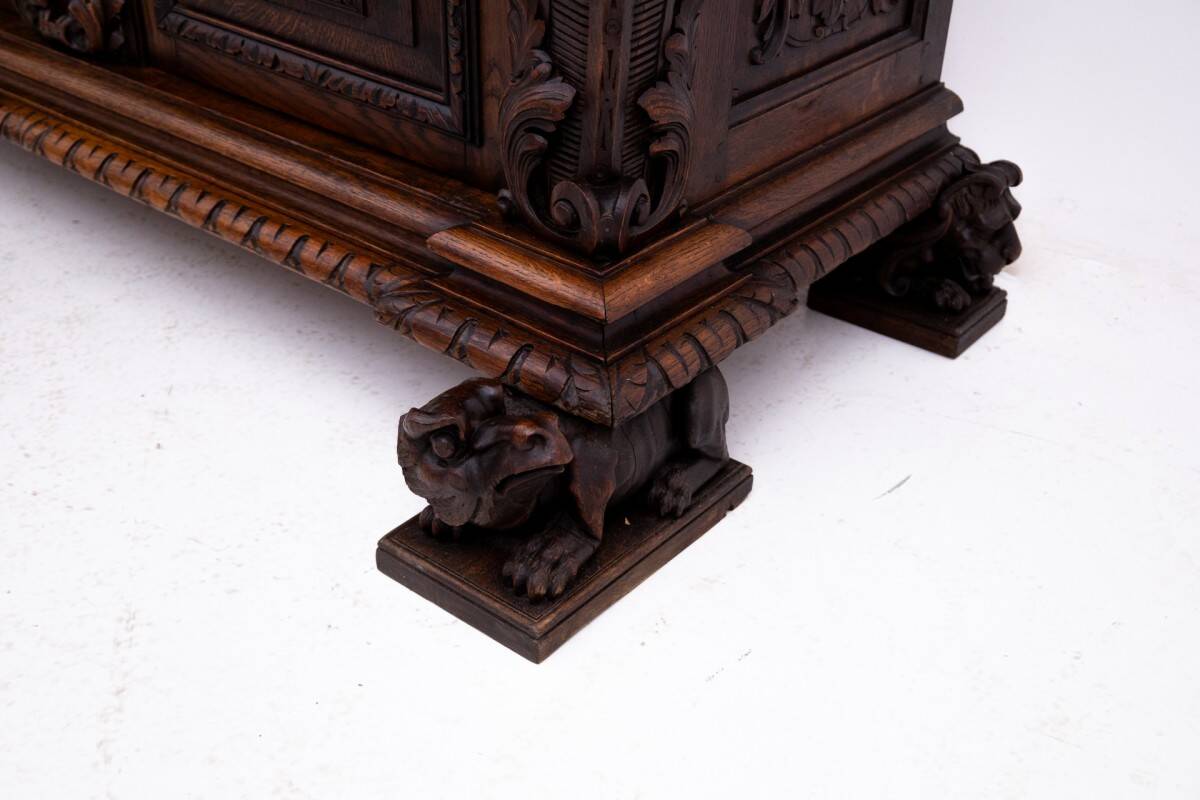 Historic cabinet, France, circa 1870.