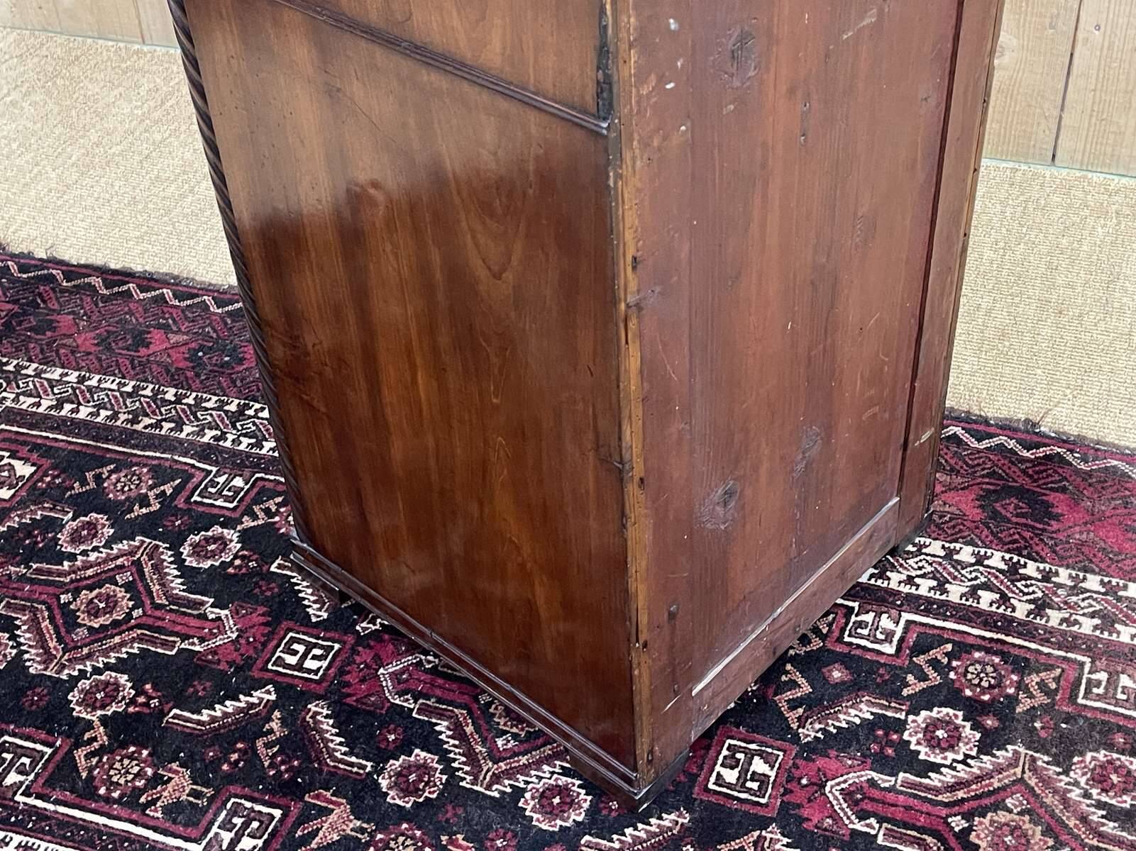 Victorian mahogany confiturier - 19th century