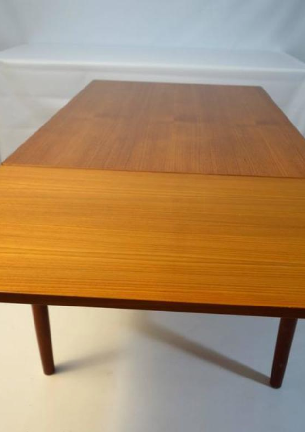 Table dining plywood teak by Niels O. Møller for J.L. Möllers
