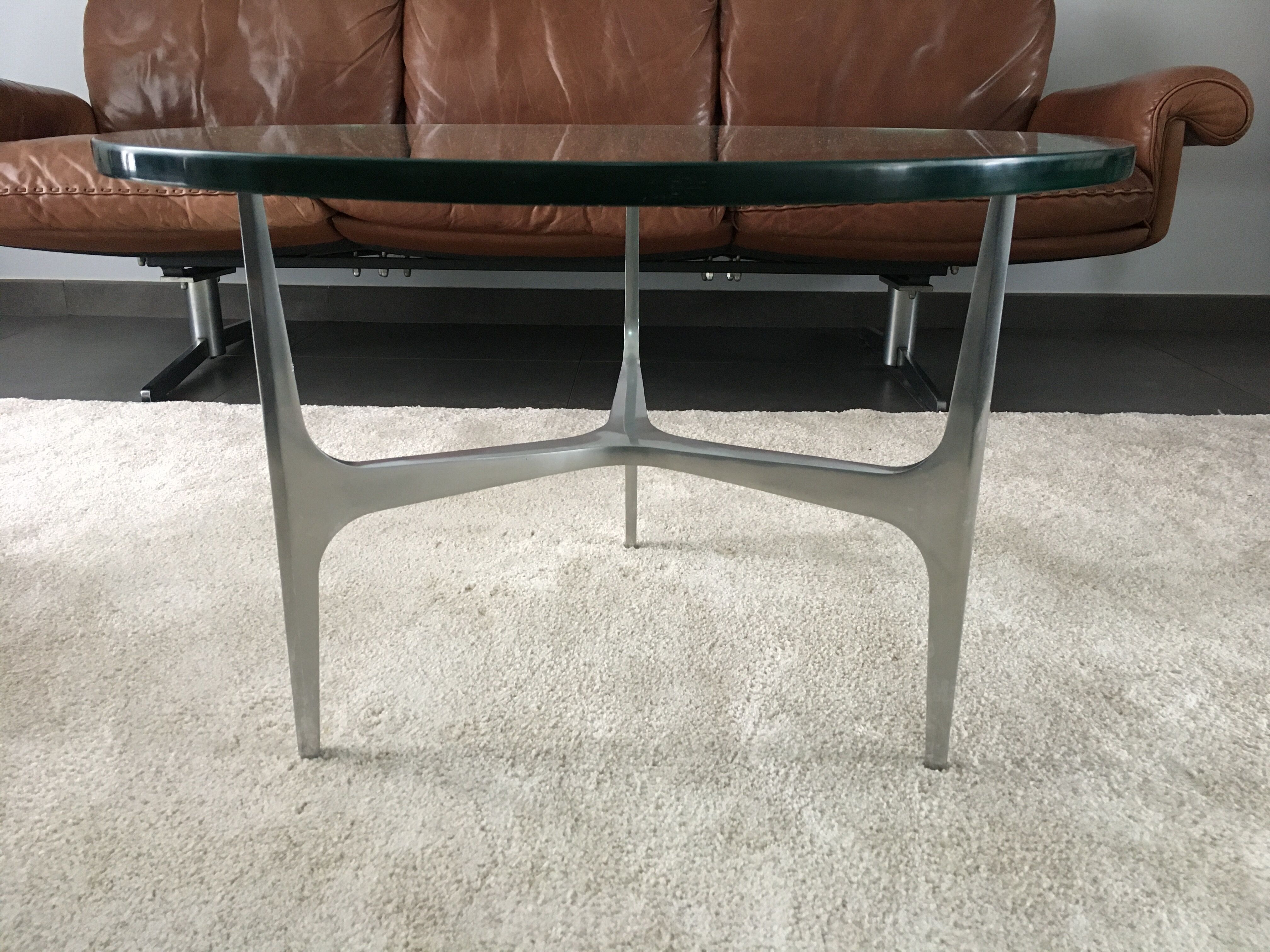 Triplet Knut Hesterberg coffee table 60s