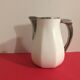 Pitcher cream pot aluminite Frugier Limoges France