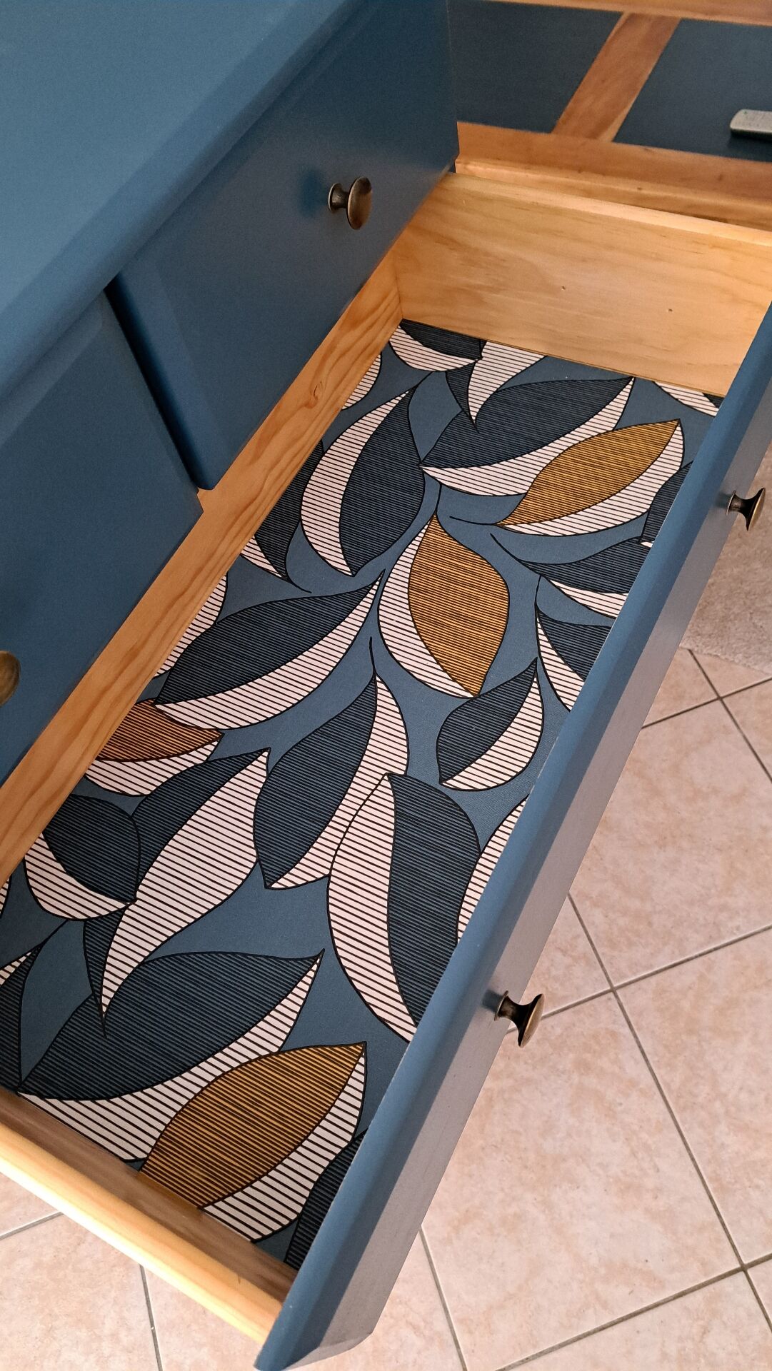 Commode blue ganne