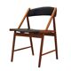 Chaise en teck, design danois, années 1970, production : Danemark