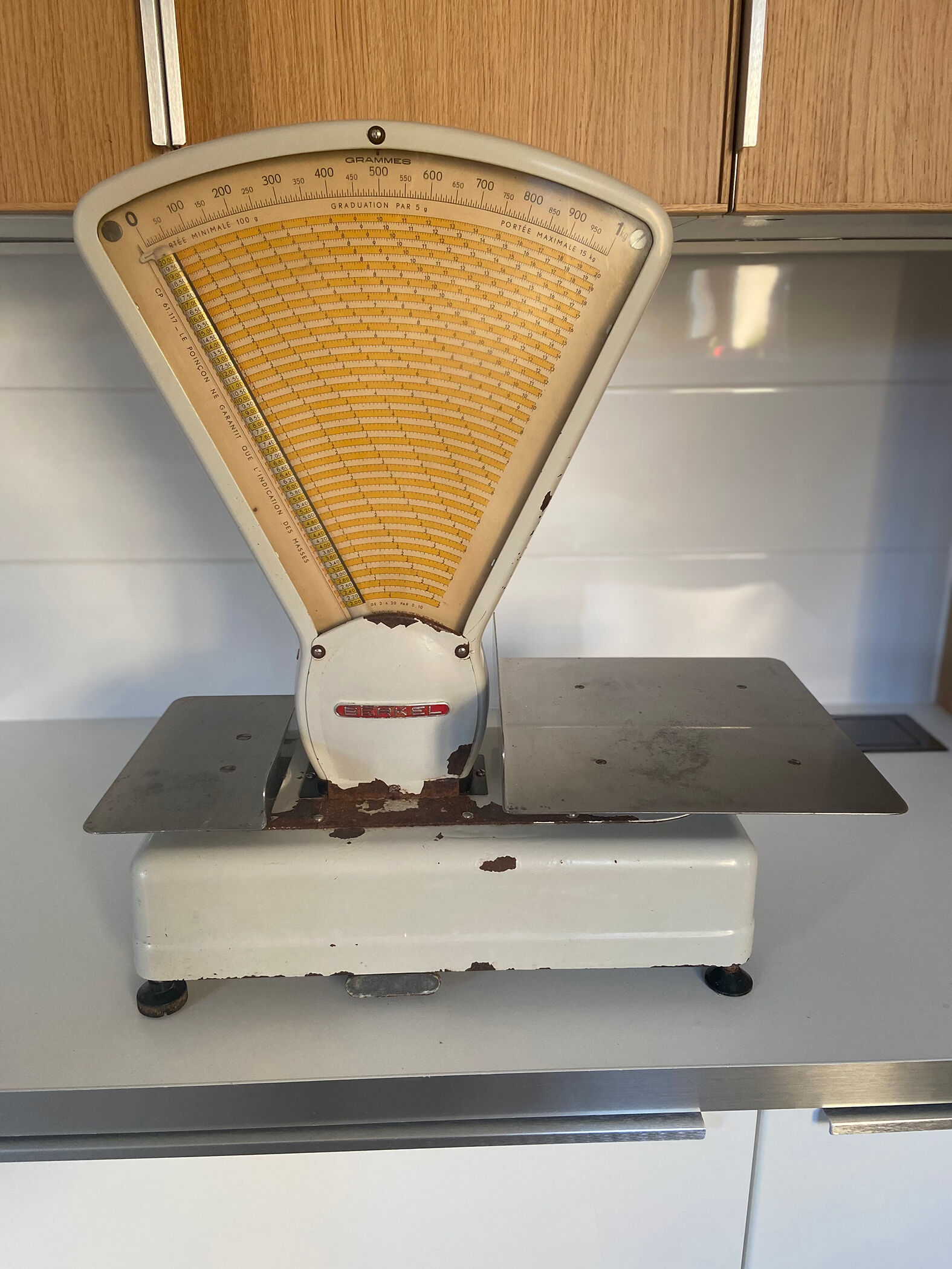 Berkel grocer's scale of the 50s/60s