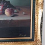 Tableau  peinture perse nature morte
