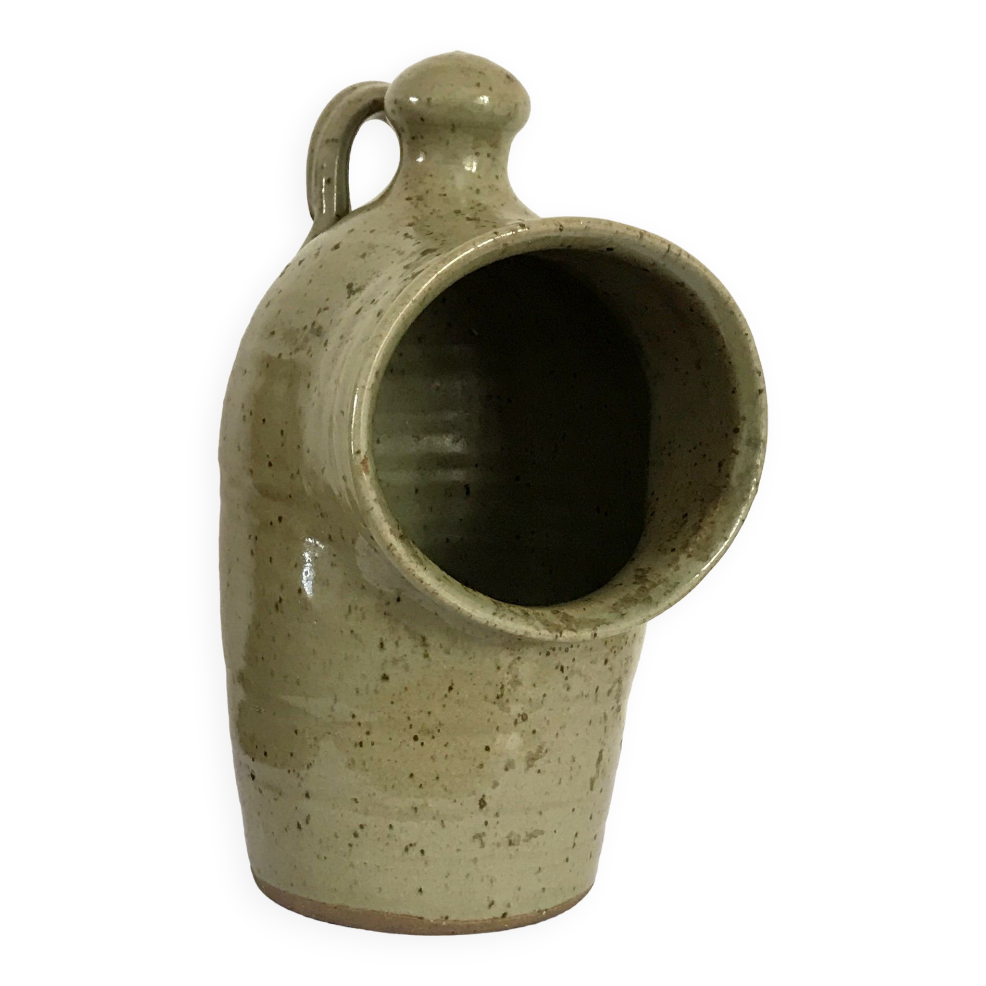 Salt hand in pyrite stoneware 70s