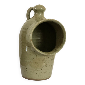 Salt hand in pyrite stoneware 70s
